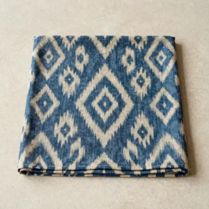 Indigo Ikat Cotton