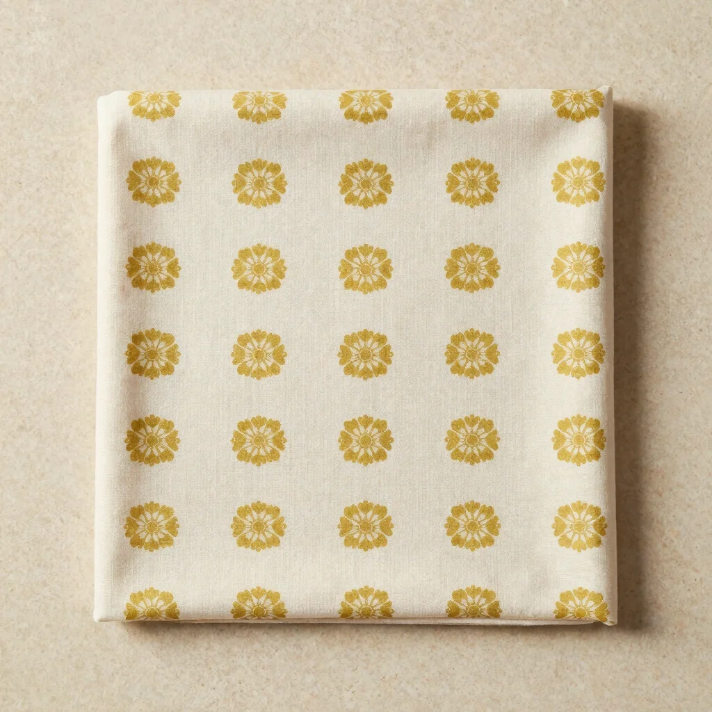 Marigold Block Print